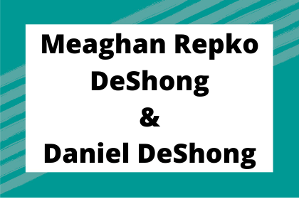 Meaghan Repko and Daniel DeShong Logo