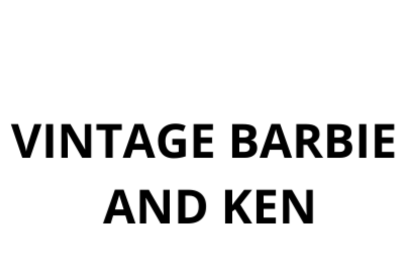 Vintage Barbie and Ken