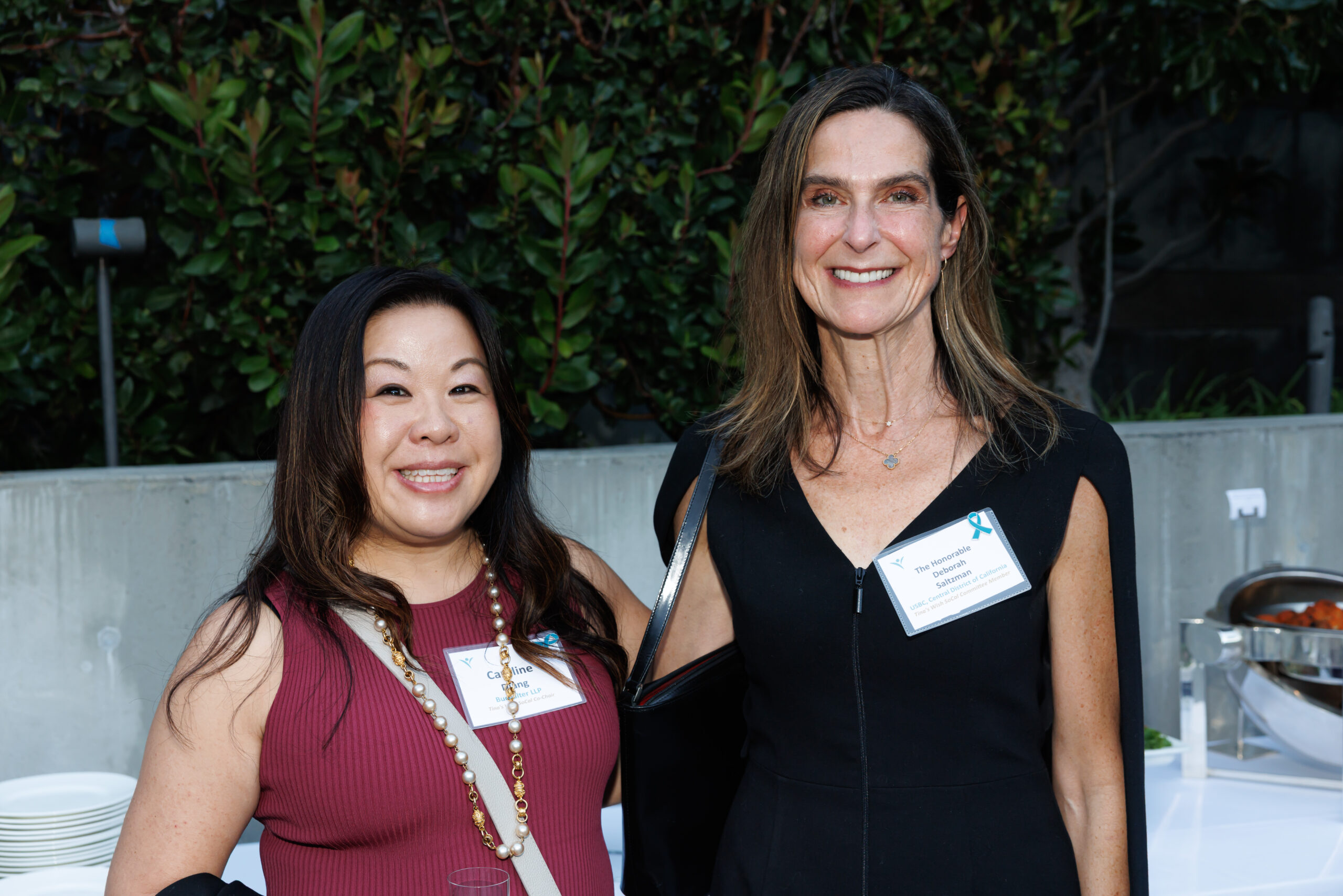 Caroline Djang & Judge Saltzman